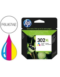 INK-JET HP 302XL ENVY 4524 / 4527 / 4528 / 4521 TRICOLOR 330 PAG