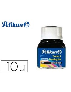 TINTA CHINA PELIKAN COLORES SURTIDOS FRASCO 10 ML