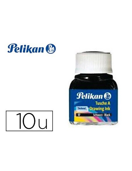 TINTA CHINA PELIKAN COLORES SURTIDOS FRASCO 10 ML