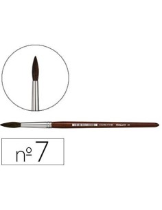 PINCELES ACUARELA PELIKAN SERIE 25 N. 7 VIROLA ALUMINIO