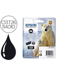 INK-JET EPSON 26 XP600 / 605 / 700 / 800 NEGRO 200 PAG