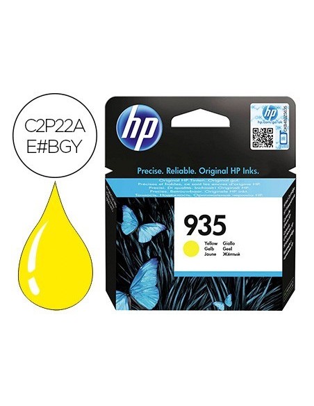 INK-JET HP 935 OJP 6230 / 6830 AMARILLO - 400 PAG -