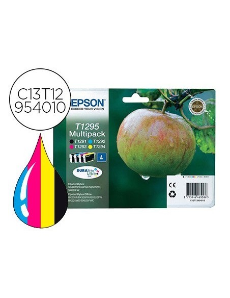INK-JET EPSON T1295 SX420 / 525WD / 620FW T12914+240+340+440 PACK MULTICOLOR