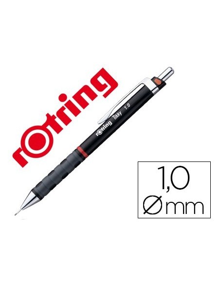 PORTAMINAS ROTRING TIKKY 1 MM NEGRO