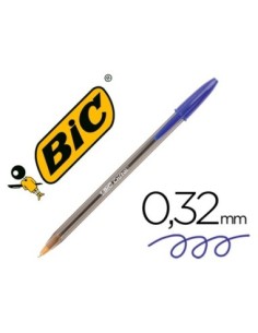 BOLIGRAFO BIC CRISTAL AZUL UNIDAD
