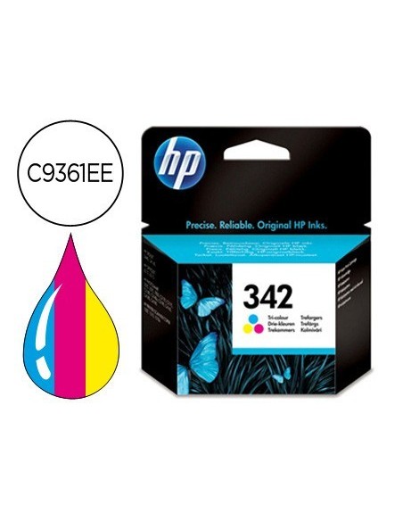 INK-JET HP PSC1510 PS 2575/C41 00/ DJ SERIE 5440/D4160 TRICOLOR N.342 -175PAG-