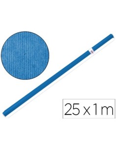 PAPEL KRAFT LIDERPAPEL AZUL -ROLLO 25X1 MT