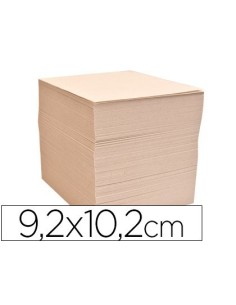 TACO PAPEL LIDERPAPEL ENCOLADO 92X102 MM CREMA