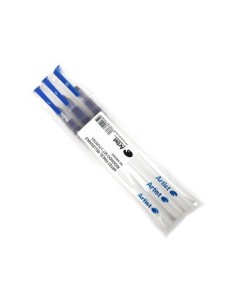 PINCEL ARTIST RELLENABLE REDONDO BLISTER 3 UNIDADES PUNTAS SURTIDAS