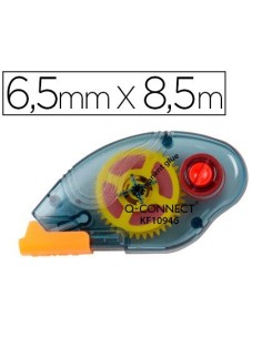 PEGAMENTO Q-CONNECT ROLLER COMPACT PERMANENTE 6,5 MM DE ANCHO X 8,5 MT - UNIDAD