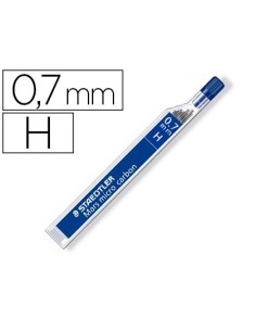 MINAS STAEDTLER MARS MICRO GRAFITO 0,7 MM H TUBO CON 12 UNIDADES