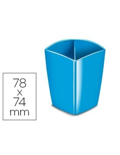 CUBILETE PORTALAPICES CEP MAGNETICO AZUL 78X74X95 MM