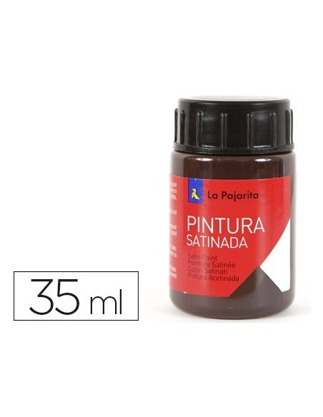 PINTURA LATEX LA PAJARITA MARRON 35 ML