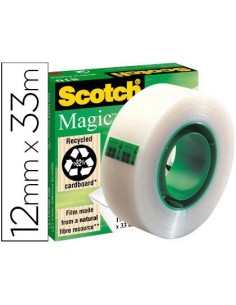 CINTA ADHESIVA SCOTCH MAGIC 33 MT X 12 MM
