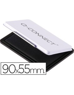 TAMPON Q-CONNECT N.3 90X55 MM NEGRO