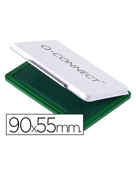 TAMPON Q-CONNECT N.3 90X55 MM VERDE