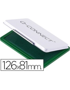 TAMPON Q-CONNECT N.1 126X81 MM VERDE