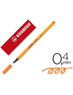 ROTULADOR STABILO PUNTA DE FIBRA POINT 88 CARNE OSCURO 0,4 MM