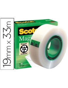 CINTA ADHESIVA SCOTCH-MAGIC 33 MT X 19 MM
