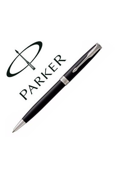 BOLIGRAFO PARKER SONNET LACA NEGRA CT