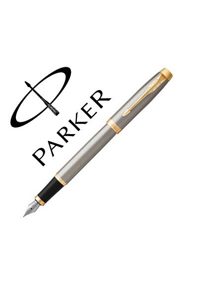 PLUMA PARKER IM METAL CEPILLADO GT