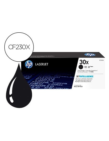 TONER HP CF230X LASERJET PRO M203/ M227 NEGRO 3500 PAGINAS