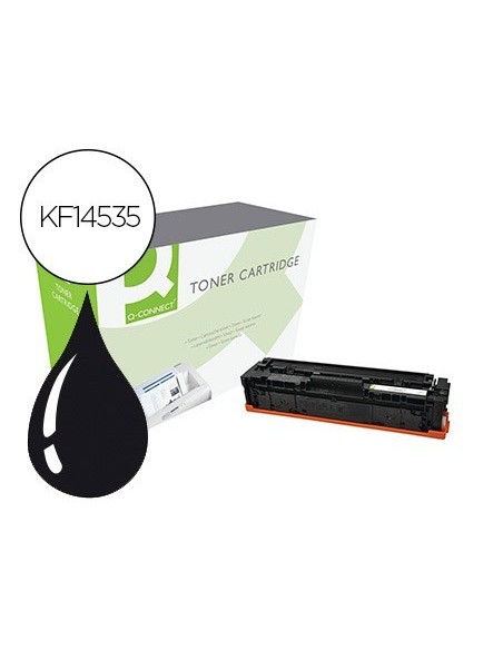 TONER Q-CONNECT COMPATIBLE HP CF400X LASERJET PRO M252 NEGRO 2800 PAGINAS