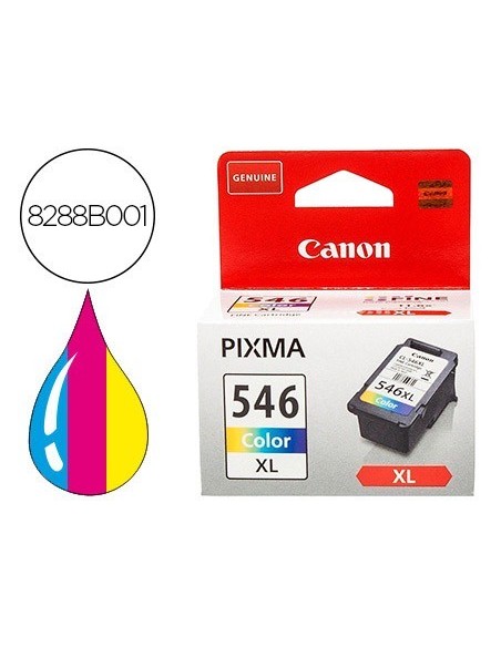INK-JET CANON CL-546XL MG 2450 / 2550 COLOR 500 PAG