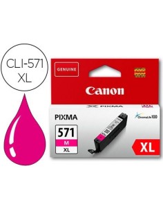 INK-JET CANON CLI-571XL PIXMA MG6852 / TS6050 / TS8050 MAGENTA 500 PAG