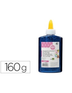 PURPURINA PEGAMENTO LIDERPAPEL FANTASIA AZUL METALIZADO BOTE DE 160 GR