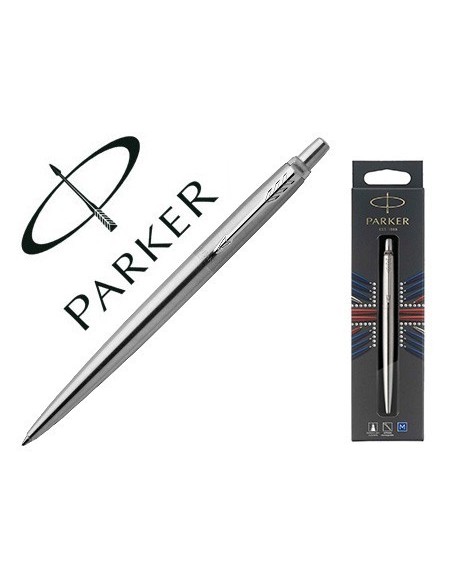 BOLIGRAFO PARKER JOTTER CORE ACERO CT EN BLISTER