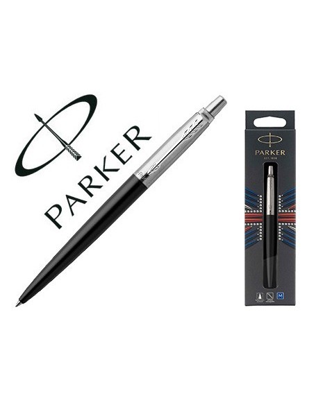 BOLIGRAFO PARKER JOTTER CORE BOND STREET BLACK EN BLISTER