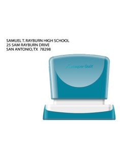 SELLO X'STAMPER QUIX PERSONALIZABLE COLOR NEGRO MEDIDAS 14X60 MM Q-14