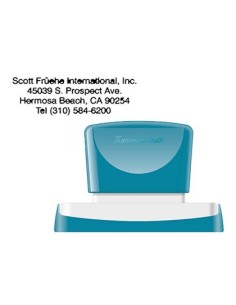 SELLO X'STAMPER QUIX PERSONALIZABLE COLOR NEGRO MEDIDAS 28X78 MM Q-24