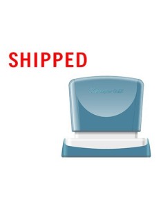 SELLO X'STAMPER QUIX PERSONALIZABLE COLOR ROJO MEDIDAS 13X49 MM Q-13