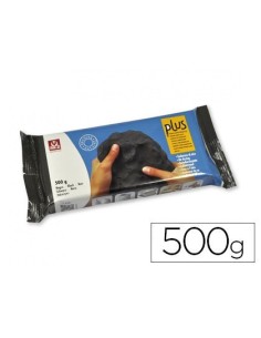 ARCILLA SIO-2 PLUS QUE ENDURECE AL AIRE NEGRO PAQUETEDE 500 GR