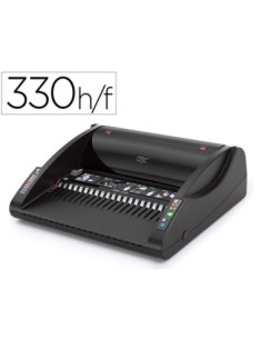 ENCUADERNADORA ELECTRICA PARA CANUTILLO GBC COMBBIND C200E PERFORA 15 HOJAS TAMAÑO A4 ENCUADERNA 330 HOJAS