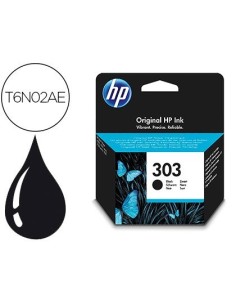 INK-JET HP N. 303 ENVY PHOTO 6230 / 7130 / 7830 COLOR NEGRO CAPACIDAD 200 PAGINAS