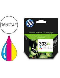 INK-JET HP 303XL ENVY PHOTO 6230 / 7130 / 7830 COLOR TRICOLOR CAPACIDAD 415 PAGINAS