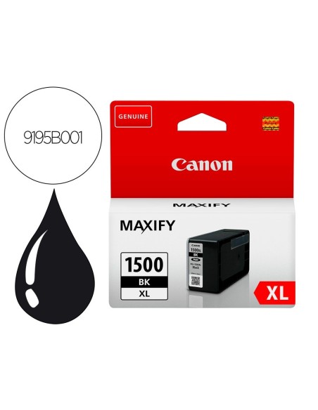 INK-JET CANON PGI-1500XL MB2050 / MB2150 / MB2155 / MB2350 / MB2750 / MB2755 NEGRO