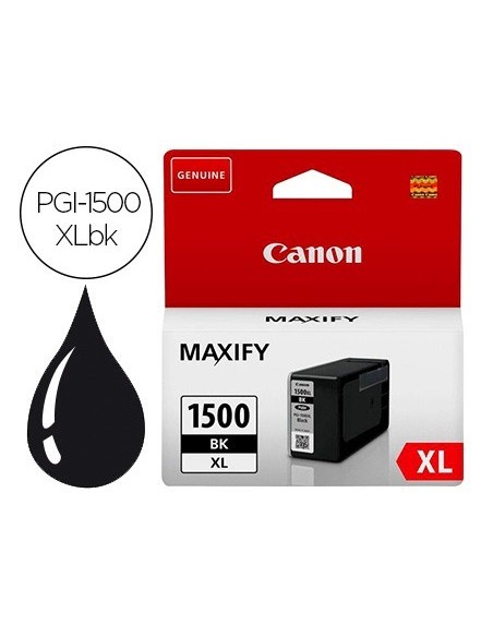 INK-JET CANON PGI-1500XL MB 2050 / 2150 / 2350 / 2750 AMARILLO 1200 PAGINAS