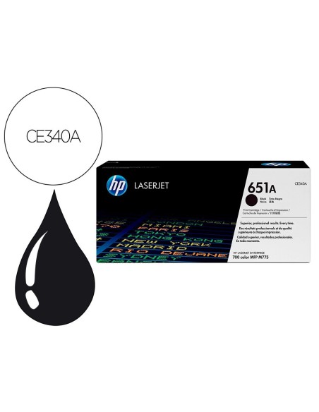 TONER HP 651A LASERJET MFP M775DN / M775F / M775Z / M775Z NEGRO 13.500 PAGINAS