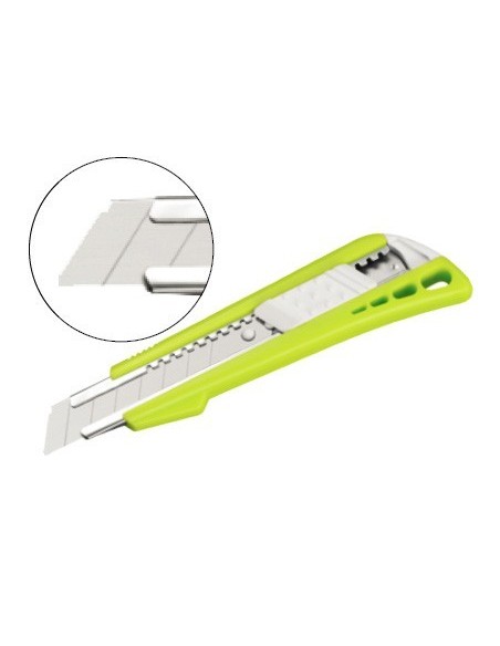 CUTER Q-CONNECT CUCHILLA ANCHA DE CERAMICA EN BLISTER