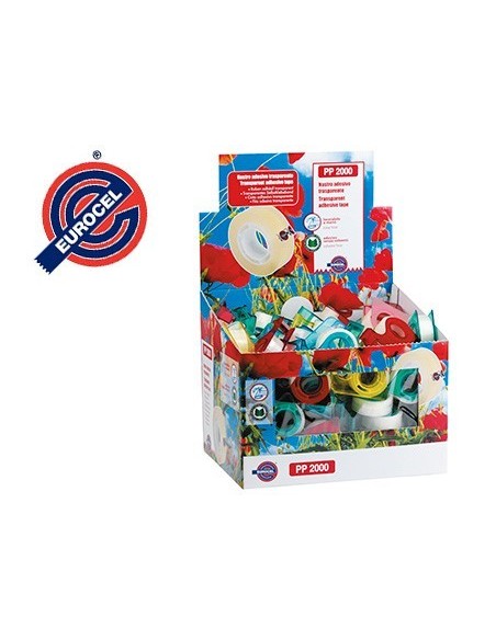 MINIPORTARROLLO EUROCEL PARA CINTAS 10 MT X 15 MM UNIDAD