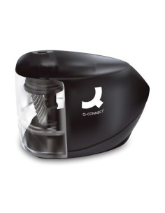 SACAPUNTAS Q-CONNECT KF-18571 ELECTRICO DE SOBREMESA ADAPTADOR/PILAS AA AFILA MUELADIAMETROS 6,5 A 8 MM