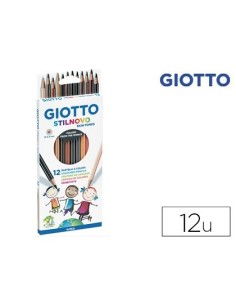 LAPICES DE COLORES GIOTTO STILNOVO SKIN TONES CAJA DE 12 COLORES