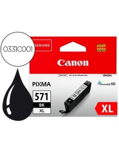 INK-JET CANON CLI-571BK XL PIXMA TS5051 / 5053 / 5055 / 6050 / 6051 / 6052 / 8051 / 8052 / 9050 / 9055 NEGRO 4425