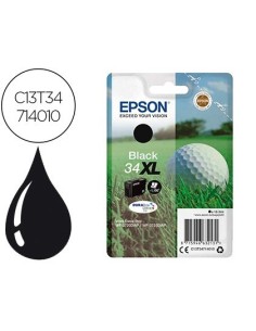 INK-JET EPSON 34XL WORKFORCE PRO WF-3720 / WF-3720DWF / WF-3725DWF NEGRO 1.100 PAG
