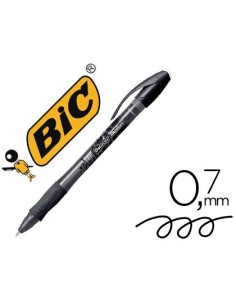 BOLIGRAFO BIC GELOCITY ILLUSION BORRABLE NEGRO PUNTA DE 0,7 MM