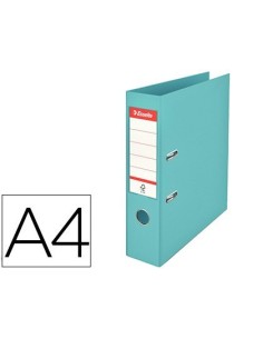 ARCHIVADOR DE PALANCA ESSELTE COLOUR ICE POLIPROPILENO DIN A4 LOMO 82 MM COLOR AZUL